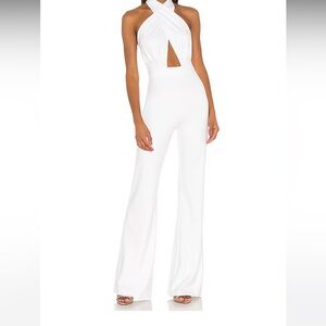 Amanda UpRichard white jumpsuit
